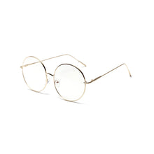 Load image into Gallery viewer, Zilead Oversize Round Glasses Frame For Women&amp;Men Retro Metal Clear Len Glasses Optical Spectacle Glasses Eyeglasses Unisex