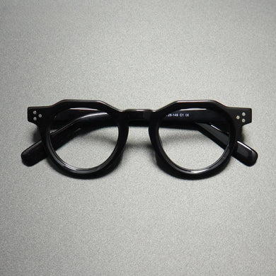 Gatenac Vintage Handmade Acetate Eyeglasses Frame Men 2025 New Quality Glasses Frame Women Retro Luxury Brand Designer Eyewear