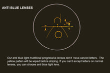 Carica l&#39;immagine nel visualizzatore di Gallery, SHINU Wood Legs Eyeglasses Frame Men Progressive Multifocal Reading Glasses Customized Prescription Anti Radiation Glasses