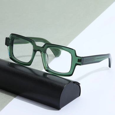 Acetate Optical Glasses Frame Men Square Vintage Myopia Prescription Big Eyeglasses Frame Women Luxury Brand Handmade Eyewear