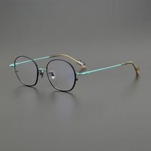 Load image into Gallery viewer, Vintage Pure Titanium Glasses Frame Men Retro Round Designer Handmade Eyeglasses Frame Women Luxury Brand Small Face Eyewear