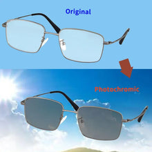 Load image into Gallery viewer, blue light glasses men Orange lens Red lens Clear lens Metal glasses blue light protection Blue light blocking glasses for male