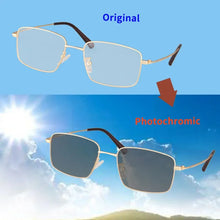 Load image into Gallery viewer, blue light glasses men Orange lens Red lens Clear lens Metal glasses blue light protection Blue light blocking glasses for male