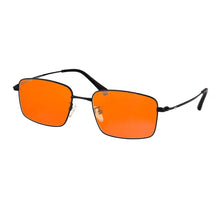 Load image into Gallery viewer, blue light glasses men Orange lens Red lens Clear lens Metal glasses blue light protection Blue light blocking glasses for male