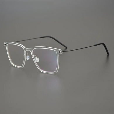 Ultra Light Titanium Glasses Frame Men Square Prescription Optical Myopia Transparent Eyeglasses Women 2023 Luxury Brand Eyewear