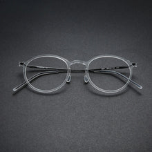 Carica l&#39;immagine nel visualizzatore di Gallery, Gatenac Ultra Light Titanium Glasses Frame Men Transparent Eyeglasses Frame Women Denmark Luxury Brand Eyewear