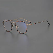 Load image into Gallery viewer, Vintage Pilot Pure Titanium Eyeglasses Frame Men Women Retro Prescription Glasses Frame Luxury Brand Myopia Optical Eyewear