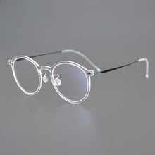 Carica l&#39;immagine nel visualizzatore di Gallery, Gatenac Ultra Light Titanium Glasses Frame Men Transparent Eyeglasses Frame Women Denmark Luxury Brand Eyewear