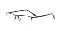 Load image into Gallery viewer, half-rim metal optical frames men&#39;s business eyeglasses frames for prescription myopia glasses myopia eyewear frame