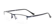 Load image into Gallery viewer, half-rim metal optical frames men&#39;s business eyeglasses frames for prescription myopia glasses myopia eyewear frame