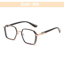 Load image into Gallery viewer, iboode Blue Light Blocking Myopia Glasses Finished Men Women Large Frame Myopic Eyewear Optical -1 -1.5 -2 -2.5 -3.5 Spectacles
