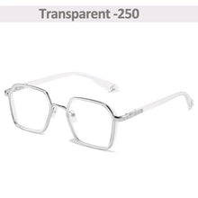 Load image into Gallery viewer, iboode Blue Light Blocking Myopia Glasses Finished Men Women Large Frame Myopic Eyewear Optical -1 -1.5 -2 -2.5 -3.5 Spectacles
