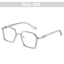 Load image into Gallery viewer, iboode Blue Light Blocking Myopia Glasses Finished Men Women Large Frame Myopic Eyewear Optical -1 -1.5 -2 -2.5 -3.5 Spectacles