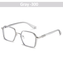 Load image into Gallery viewer, iboode Blue Light Blocking Myopia Glasses Finished Men Women Large Frame Myopic Eyewear Optical -1 -1.5 -2 -2.5 -3.5 Spectacles