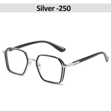 Load image into Gallery viewer, iboode Blue Light Blocking Myopia Glasses Finished Men Women Large Frame Myopic Eyewear Optical -1 -1.5 -2 -2.5 -3.5 Spectacles