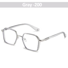 Load image into Gallery viewer, iboode Blue Light Blocking Myopia Glasses Finished Men Women Large Frame Myopic Eyewear Optical -1 -1.5 -2 -2.5 -3.5 Spectacles