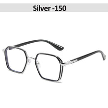 Load image into Gallery viewer, iboode Blue Light Blocking Myopia Glasses Finished Men Women Large Frame Myopic Eyewear Optical -1 -1.5 -2 -2.5 -3.5 Spectacles