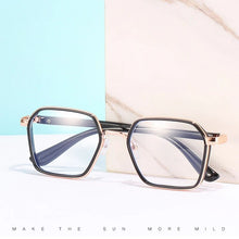 Load image into Gallery viewer, iboode Blue Light Blocking Myopia Glasses Finished Men Women Large Frame Myopic Eyewear Optical -1 -1.5 -2 -2.5 -3.5 Spectacles