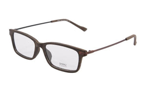 imitation wood-grain glases frame women vintage square optical frame full rim with box case cloth Oculos de grau 5067