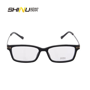 imitation wood-grain glases frame women vintage square optical frame full rim with box case cloth Oculos de grau 5067