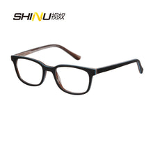 Carica l&#39;immagine nel visualizzatore di Gallery, imitationwood optical glasses frame  women men eyeglasses frame   spc glasses Oculos Femininos Gafas ZF115