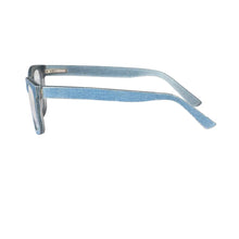 Load image into Gallery viewer, jeans glasses men progressive lenses automatic adjustment prescription glasses denim clothes with acetate 100% handmade custom