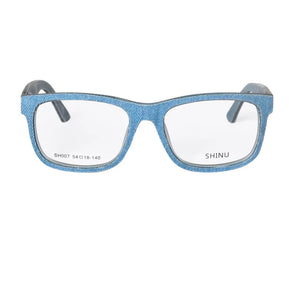 jeans glasses men progressive lenses automatic adjustment prescription glasses denim clothes with acetate 100% handmade custom