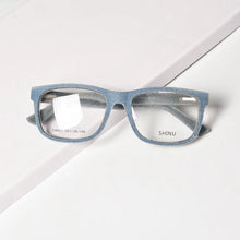 Load image into Gallery viewer, jeans glasses men progressive lenses automatic adjustment prescription glasses denim clothes with acetate 100% handmade custom