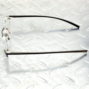 rimless al-mg alloy reading glasses Ultra-light spring leg spectacles +1 +1.5 +2 +2.5 +2.75 +3 +3.25 +3.5 +4
