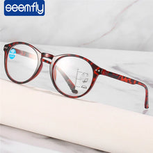 Load image into Gallery viewer, seemfly +1.0 1.5 2.0 2.5 3.0 3.5 4.0 Progressive multi-focus HD automatic reading glasses Female Male Anti Blue Light Presbyopic