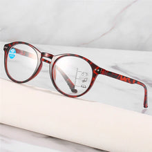 Load image into Gallery viewer, seemfly +1.0 1.5 2.0 2.5 3.0 3.5 4.0 Progressive multi-focus HD automatic reading glasses Female Male Anti Blue Light Presbyopic