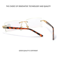 Load image into Gallery viewer, seemfly High Quality Anti Blue Light Men Women Reading Glasses Metal Elderly Vintage Presbyopic Far sight Goggles +1.5 2.0