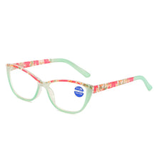 Load image into Gallery viewer, seemfly Cat Eye Presbyopic Spectacle Anti Blue Ray Reading Glasses Women Ultralight Prescription PC lenses Eyewear +1.0 to +3.5