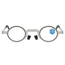 Load image into Gallery viewer, seemfly Diopter +1.0 +1.5 Reading Glasses For Women Men Anti Blue Light Classic Square Presbyopic Far Sight Eyewear Retro Round