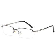Load image into Gallery viewer, seemfly Diopter -1.0 to -4.0 Men Business Full Myopia Glasses Frame Metal Student Anti-blue Ray Computer Near Eyewear Eyeglasses