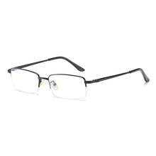 Load image into Gallery viewer, seemfly Diopter -1.0 to -4.0 Men Business Full Myopia Glasses Frame Metal Student Anti-blue Ray Computer Near Eyewear Eyeglasses