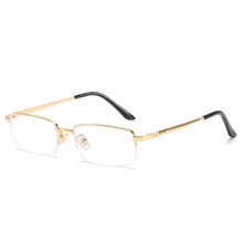 Load image into Gallery viewer, seemfly Diopter -1.0 to -4.0 Men Business Full Myopia Glasses Frame Metal Student Anti-blue Ray Computer Near Eyewear Eyeglasses