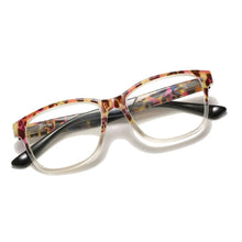 Load image into Gallery viewer, seemfly Floral Anti Blue Blocking Reading Glasses For Women Presbyopic Hyperopia Eyewear With +1.0 +1.5 +2.0 +2.5 +3.0 +3.5
