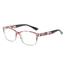 Load image into Gallery viewer, seemfly Floral Anti Blue Blocking Reading Glasses For Women Presbyopic Hyperopia Eyewear With +1.0 +1.5 +2.0 +2.5 +3.0 +3.5
