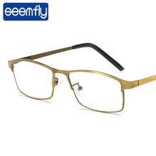 Load image into Gallery viewer, seemfly High Quality Men Business Reading Glasses Titanium alloy Vintage Anti Blue HD Computer Goggles For Men +1.0 +1.5 +2.5