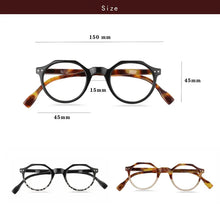 Load image into Gallery viewer, seemfly Leopard Female Reading Glasses Women's Round Glasse 100 Degree Blue Light Decorative Computer Glasses Eyewear +200 +350