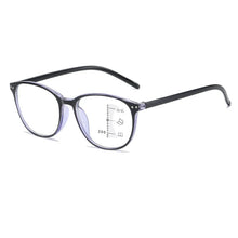 Load image into Gallery viewer, seemfly Multi-focus Anti-blue Light Reading Glasses Man and Women Far and Near Sighted Eyeglasses Dual Use Reading Eyewear