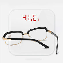 Load image into Gallery viewer, seemfly Optical Glass Reading Glasses With Blue Film Presbyopia Eyeglasses For Women Men Diopter With +1 +1.5 +2 +2.5 +3 +3.5 +4