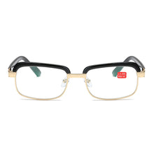 Load image into Gallery viewer, seemfly Optical Glass Reading Glasses With Blue Film Presbyopia Eyeglasses For Women Men Diopter With +1 +1.5 +2 +2.5 +3 +3.5 +4