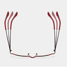 Load image into Gallery viewer, seemfly Red Metal Anti-Blue Light Presbyopia Reading Glasses  Women Diopter +1 +1.5 +2 +2.5 +3 Retro Eyewear Spectacle Female