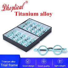 Load image into Gallery viewer, titanium alloy trial frame, glasses shop trial frame, optical trial lens frame 52~70mm good qualty
