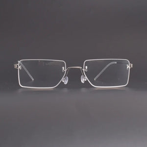 titanium  women men Rimless optical glasses frame  Reading glasses Eyewear frame for women men Computer glasses