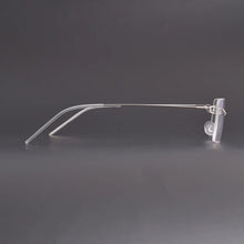 Load image into Gallery viewer, titanium  women men Rimless optical glasses frame  Reading glasses Eyewear frame for women men Computer glasses