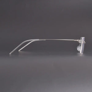 titanium  women men Rimless optical glasses frame  Reading glasses Eyewear frame for women men Computer glasses