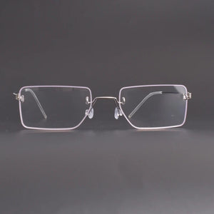 titanium  women men Rimless optical glasses frame  Reading glasses Eyewear frame for women men Computer glasses